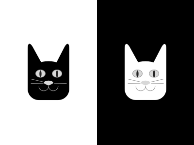 Cute cat face feline cartoon animal icon Vector Image