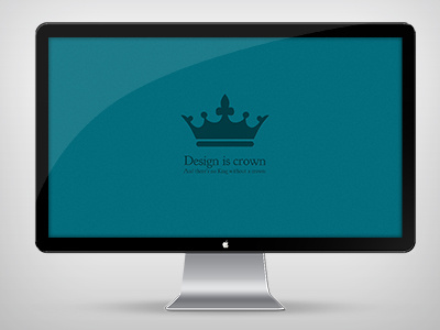 Design Is Crown content crown design emperor king logo seo wallpaper