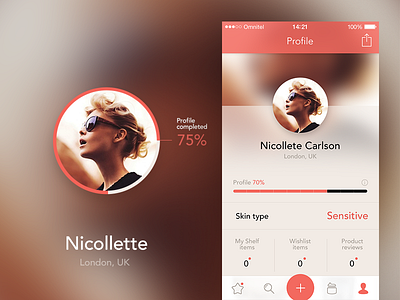 Profile completeness all ios iphone navigation profile skin