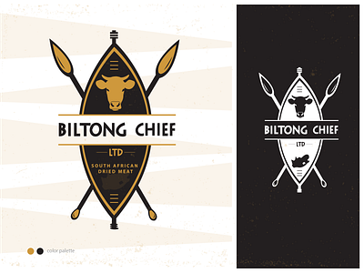 Biltong Chefe brand branding design design illustration logo logo design logotype vector