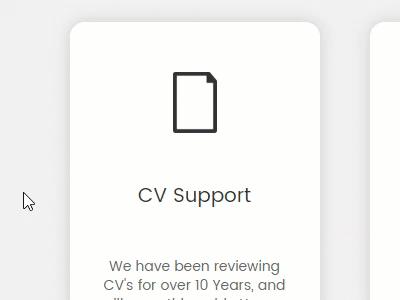 CV Support Icon Animation for ROSS.ae by Harry simpson on Dribbble