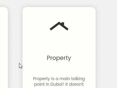 Property Icon Animation for ROSS.ae animated animation brokerage dubai gif icon icon animation