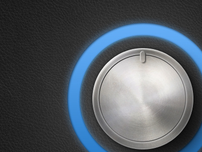 Metal Dial blue dial interface leather metal ui user