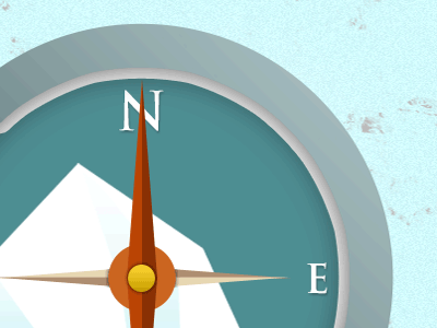 Designers Up North Animation animation compass gif vector