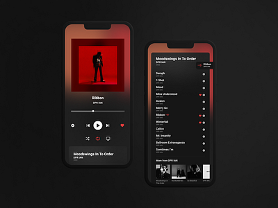 Daily UI 009 / Music Player app daily ui dailyui 009 music player