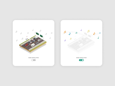 Daily UI 015 / On/Off Switch cancellation daily ui dailyui 015 noise off on switch