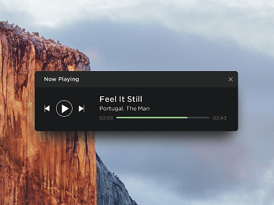 Spotify Mini Player Concept concept music player spotify ui