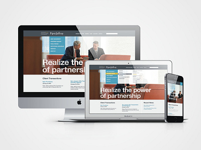Piper Jaffray Website Redesign design financial investment redesign ui ux web