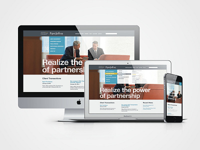 Piper Jaffray Website Redesign