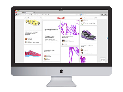 Free Your Run Social Media Campaign Concept boundaries breaking illustration run runner social media vibram
