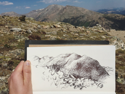 Mountain Sketch 2