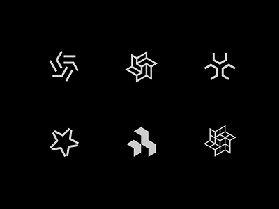 Logo Marks brand branding clean identity logo mark minimal space star sun symbol visual design