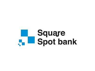 square spot bank ( logo ) 3d animation branding design graphic design graphics illustration logo motion graphics post poster poster design ui