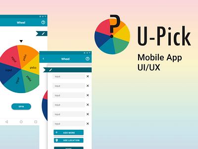 Decision-Maker Mobile App UI/UX Design app branding design graphic design logo ui ux