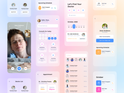 Medical Consultancy UI/UX Design by pixxel perfect on Dribbble