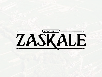 Koło Zaskale - Wordmark branding design goral goralskie logo graphic design kolo zaskale logo poland zaskale zppa