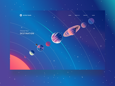 Astro Tours - Destination Selector