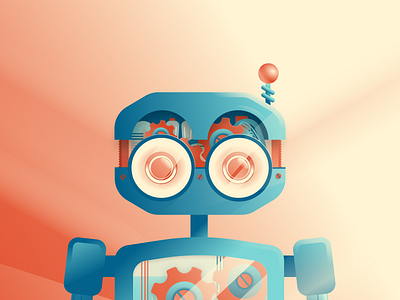 Maintenance Mode figma illustration robot vector