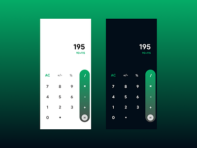 Calculator App UI