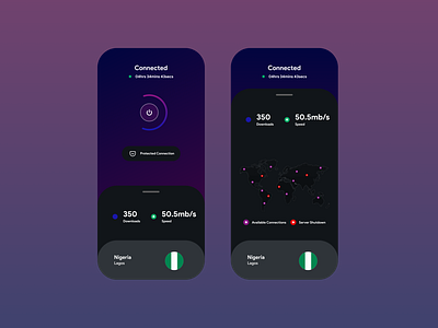 VPN Connector App UI