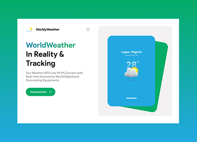 Worldy Weather Web UI app climate design ui ux weather