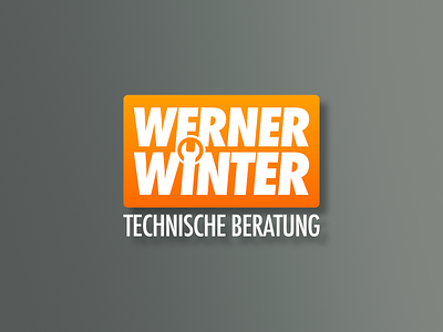 Werner Winter - Branding design branding design flat graphic design logo mech vector wrench
