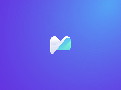 MDF Logo Proposal (Round 2) blue brand branding colorful design logo m news orange purple sea vector waves