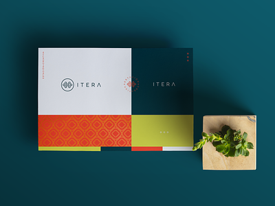 Itera Branding branding green logotype