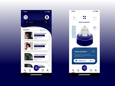 E-commerce Mobile ui