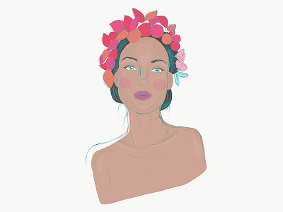 Flower Crown Portrait