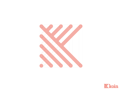 Koin Logo branding design esoteric designs geometric justin marazita logo logomark pixel perfect slab serif sustainability typography vector