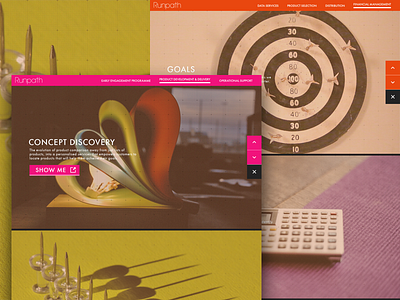 Runpath website design
