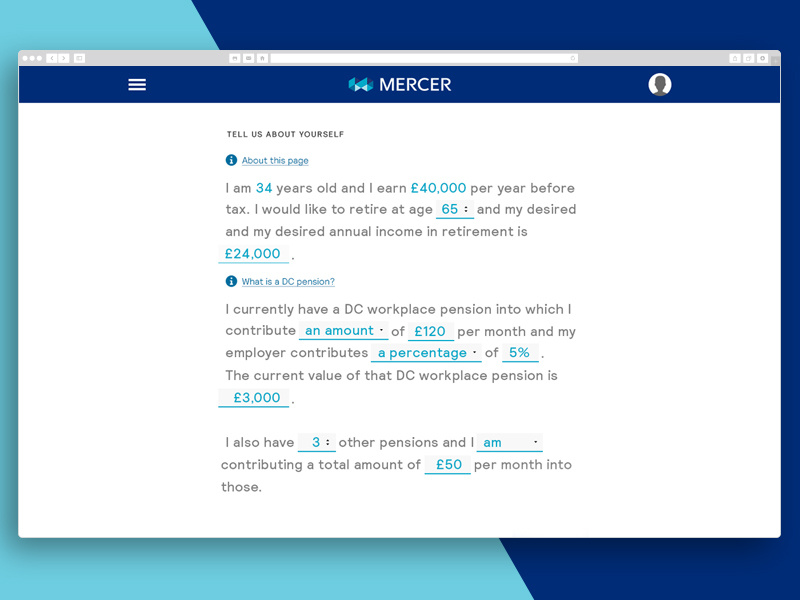 Mercer — Natural Language Form Interface by Justin Marazita ⚡️ Esoteric ...