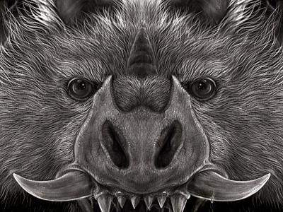 Stain! - The face of evil bat demon devil evil horns horror art illustration ipadpro monster pencil sketchbook pro tee design