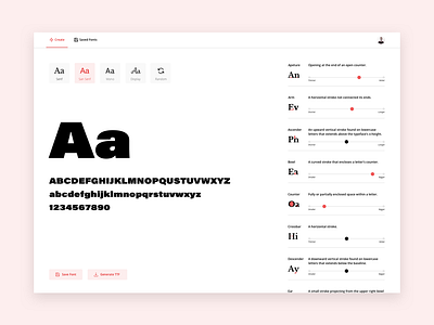 Make Any Font feedbackplease font generator for designers web app