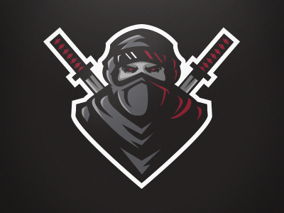 Ninja Mascot Logo esports gaming mascot ninja