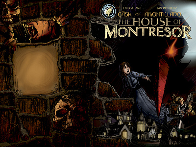 The House of Montresor wraparound cover