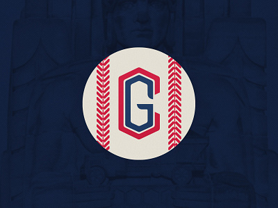 Cleveland Guardians Tertiary Mark baseball branding cleveland cleveland indians design identity illustration logo mlb sports