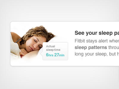 Sleep fitbit stats