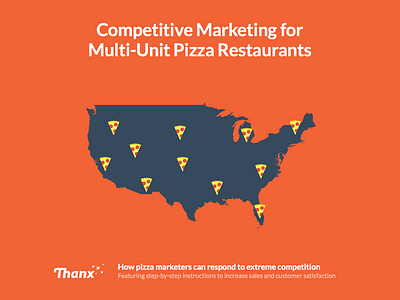 Competetive Pizza Marketing eBook cover ebook flat illustration marketing pizza restaurants
