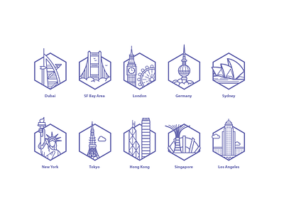 city landmarks building cities city icons landmarks