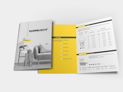 Illume Lights Brochure Design