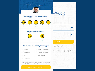 Questions and Login Screen android app fashion graphic design ios login mobile question smiley ui