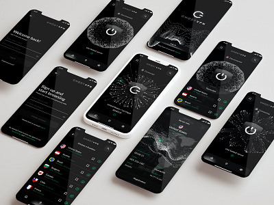 Ghost VPN app ui