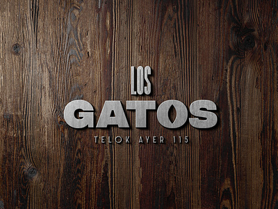The Cats / Los Gatos bar branding cats gatos latin logo mexican