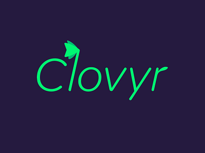 Clovyr abandoned logo block chain blockchain branding crypto design fintech identity design logo logo design typography