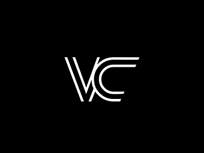 VC Monogram 2d art brand brand design brand identity branding daily ui dailyui design dribbble graphic design letter line logo logo design logo designer logomark logotype vector