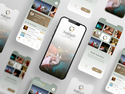The Emerald Club app design experince design graphic design pro ui ui design user user experience user interface ux ux ui ux design