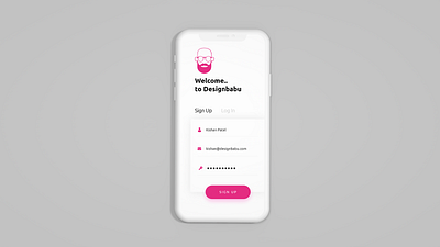 Signup - Daily UI Challange daily 100 daily 100 challenge daily challange daily ui 001 design experince design login login box login design mobile app mobile app design signup signup form signup screen user experience user experience design ux ux ui ux challenge vector