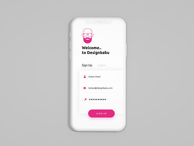 Signup - Daily UI Challange